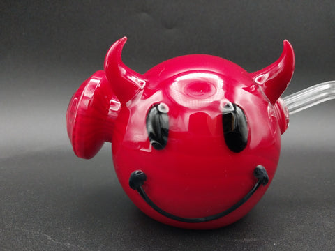 Red Devil Sphere Dab Rig – All American Art glass supply