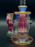 Honeycomb/solid perc rig (tinted)