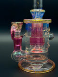 Honeycomb/solid perc rig (tinted)