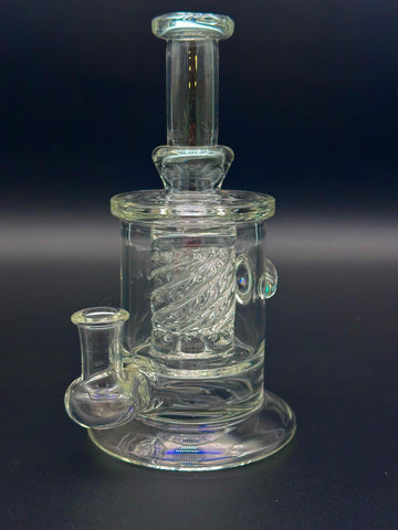 Solid/ Homeycomb perc rig with twist